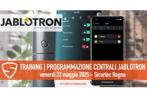 Jablotron training programmazione NUOVA MERCURY: iscriviti al corso a Rogno